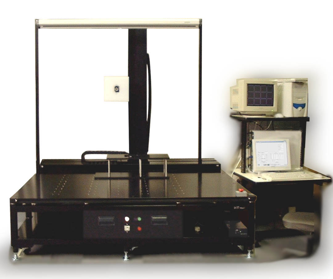 プロジェクタの光学検査システムイメージ